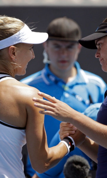 The Latest: You snooze, you lose: Dimitrov OK with timing